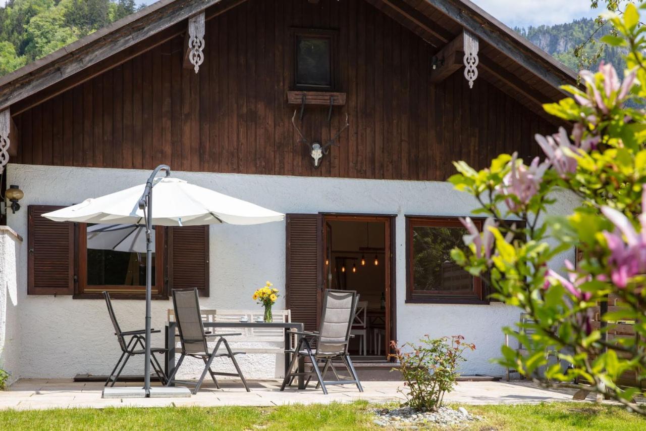 Ganzes Haus Mit Grossem Garten Und Eigener Sauna Unterwössen Eksteriør bilde