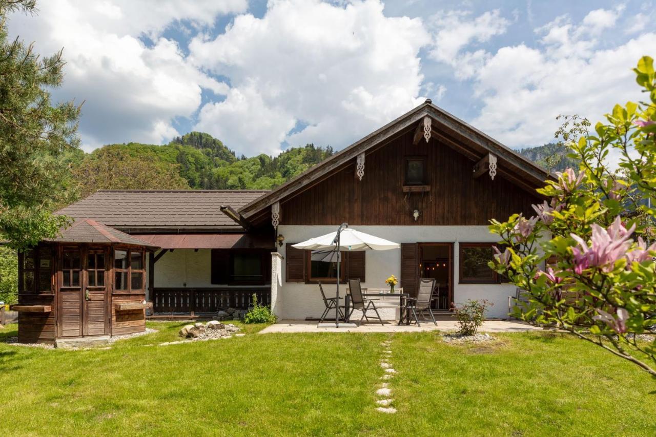 Ganzes Haus Mit Grossem Garten Und Eigener Sauna Unterwössen Eksteriør bilde